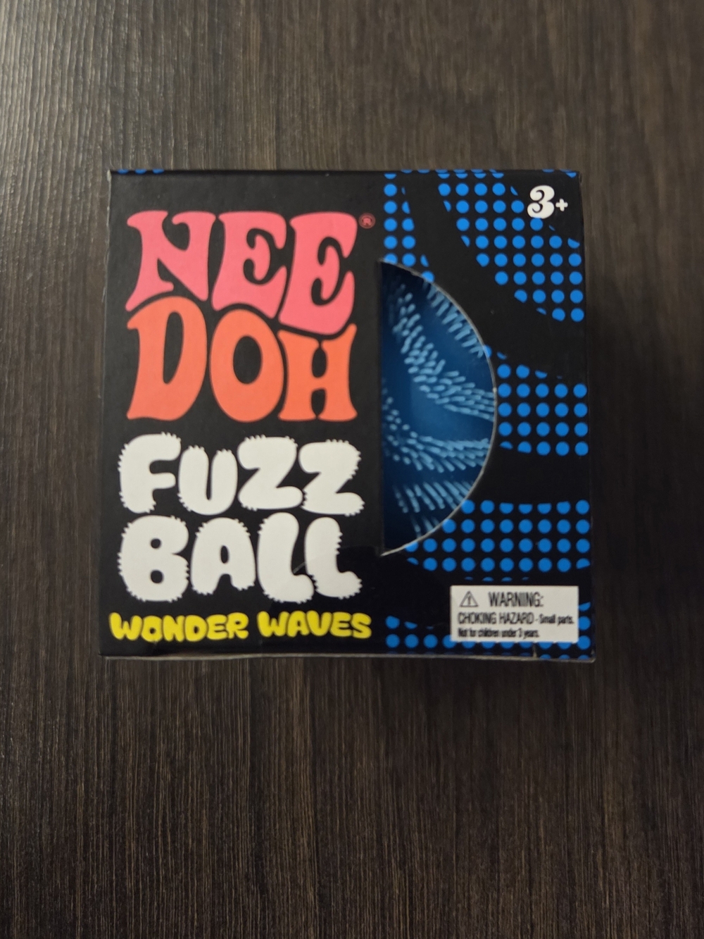 Needoh Fuzz Ball Wonder Waves - Blue Schylling Nee Doh